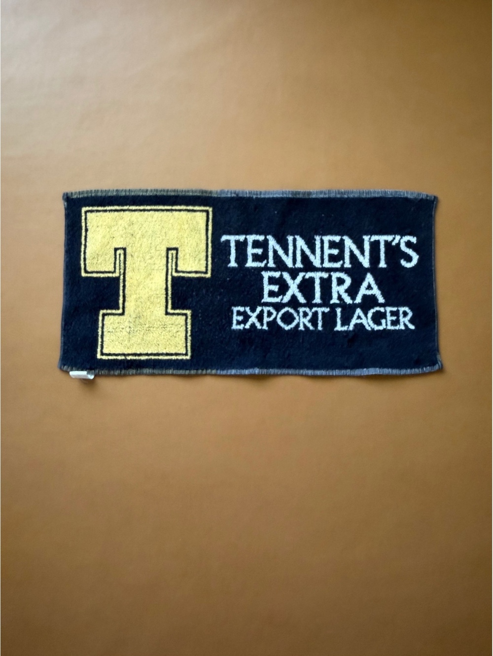 Tennent's Extra Export Lager Bar Towel